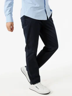 Coveri Moving Pantaloni casual da uomo in cotone - blu scuro