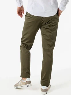 Coveri Moving Pantaloni casual da uomo in cotone - militare