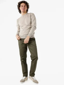 Coveri Moving Pantaloni casual da uomo a vita bassa - militare