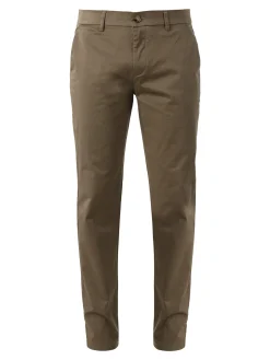 Coveri Moving Pantaloni casual da uomo a vita bassa - fango