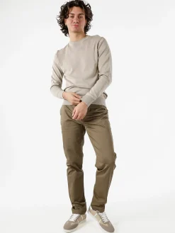 Coveri Moving Pantaloni casual da uomo a vita bassa - fango