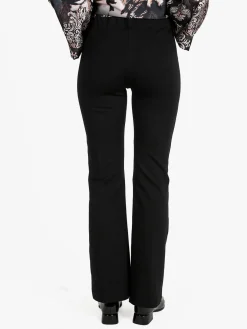 Coveri Moving Pantaloni donna a zampa - nero