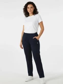 Coveri Moving Pantaloni donna in felpa di cotone - blu scuro