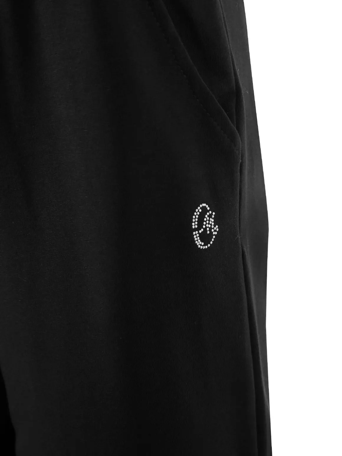 Coveri Moving Pantaloni donna in felpa di cotone - blu scuro