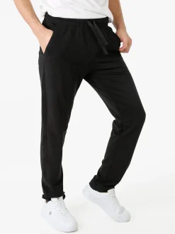 Coveri Moving Pantaloni sportivi da uomo in cotone con coulisse - nero