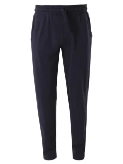 Coveri Moving Pantaloni sportivi da uomo in cotone con coulisse - blu scuro
