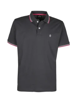 Coveri Moving Polo da uomo in cotone piquet a maniche corte