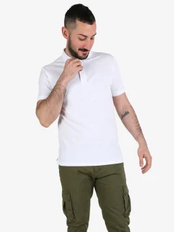 Coveri Moving Polo da uomo in cotone a maniche corte