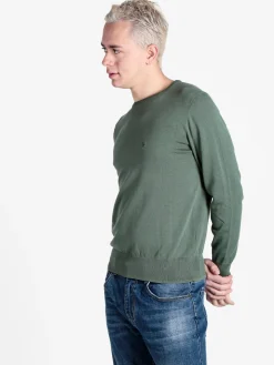 Coveri Moving Pullover girocollo da uomo in cotone