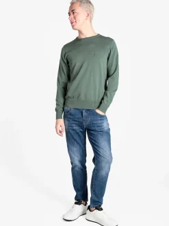 Coveri Moving Pullover girocollo da uomo in cotone