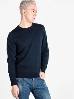 Coveri Moving Pullover girocollo da uomo in cotone