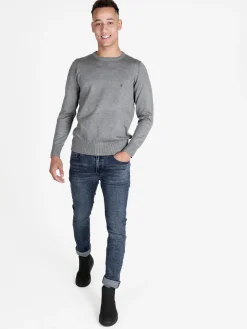 Coveri Moving Pullover girocollo da uomo tinta unita