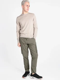 Coveri Moving Pullover girocollo da uomo in cotone