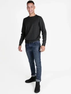 Coveri Moving Pullover girocollo da uomo tinta unita