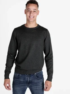 Coveri Moving Pullover girocollo da uomo tinta unita