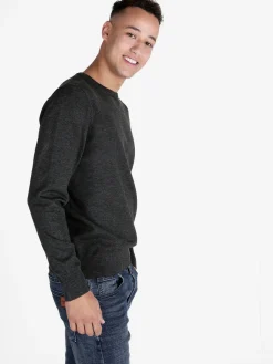 Coveri Moving Pullover girocollo da uomo tinta unita