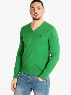 Coveri Moving Pullover leggero da uomo con scollo a V