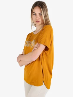 Coveri Moving T-shirt da donna con strass