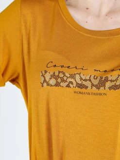 Coveri Moving T-shirt da donna con strass