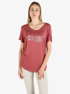 Coveri Moving T-shirt da donna con strass