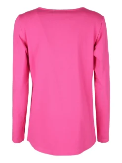 Coveri Moving T-shirt girocollo da donna a maniche lunghe