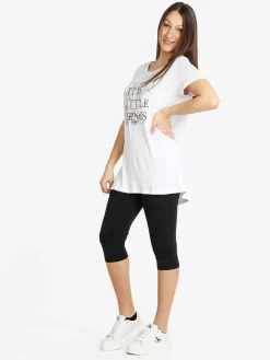 Coveri Moving T-shirt manica corta donna con scritta