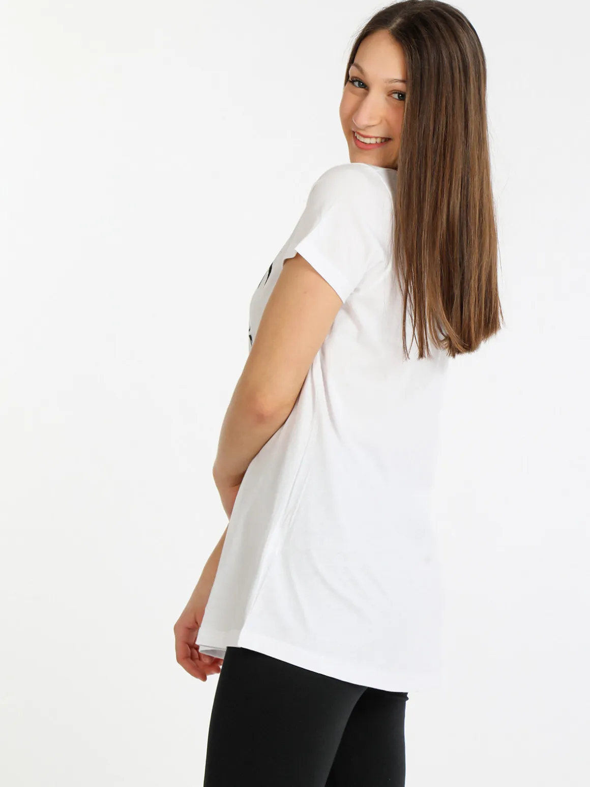Coveri Moving T-shirt manica corta donna con scritta