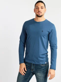 Coveri Moving T-shirt uomo a manica lunga in cotone