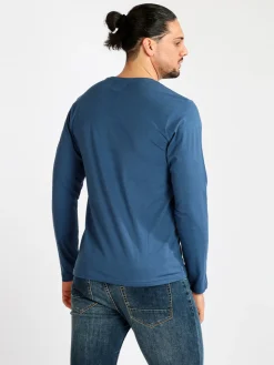 Coveri Moving T-shirt uomo a manica lunga in cotone