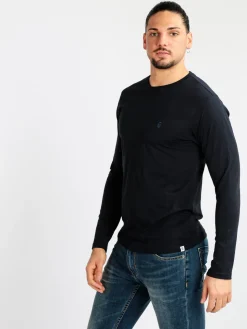 Coveri Moving T-shirt uomo a manica lunga taglie forti