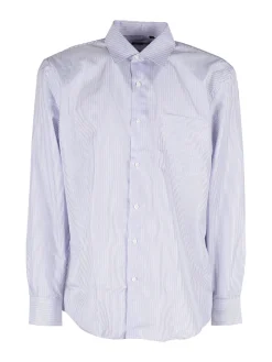 Coveri Viale Morin Camicia da uomo a maniche lunghe con stampa a righe
