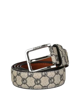 Coveri World Cintura da uomo con stampe - grigio