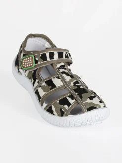 Cox Sandaletti militari chiusi da bambino in tela