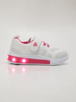Cox Sneakers da bambina in tessuto con luci
