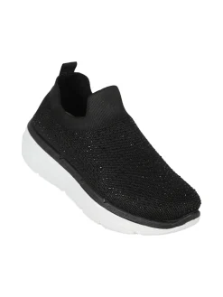 Cox Sneakers donna slip on con strass