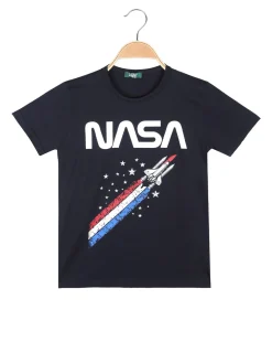 Cuba10 T-shirt da ragazzo in cotone con logo