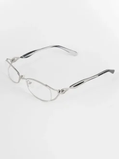 C.X.Q Vision Occhiali rettangolari trasparenti