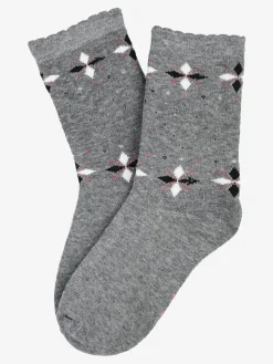 Dag Calze corte da donna in pile - grigio