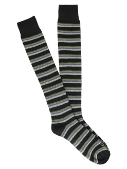 Dag Calze invernali lunghe da uomo a righe