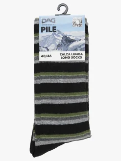 Dag Calze invernali lunghe da uomo a righe