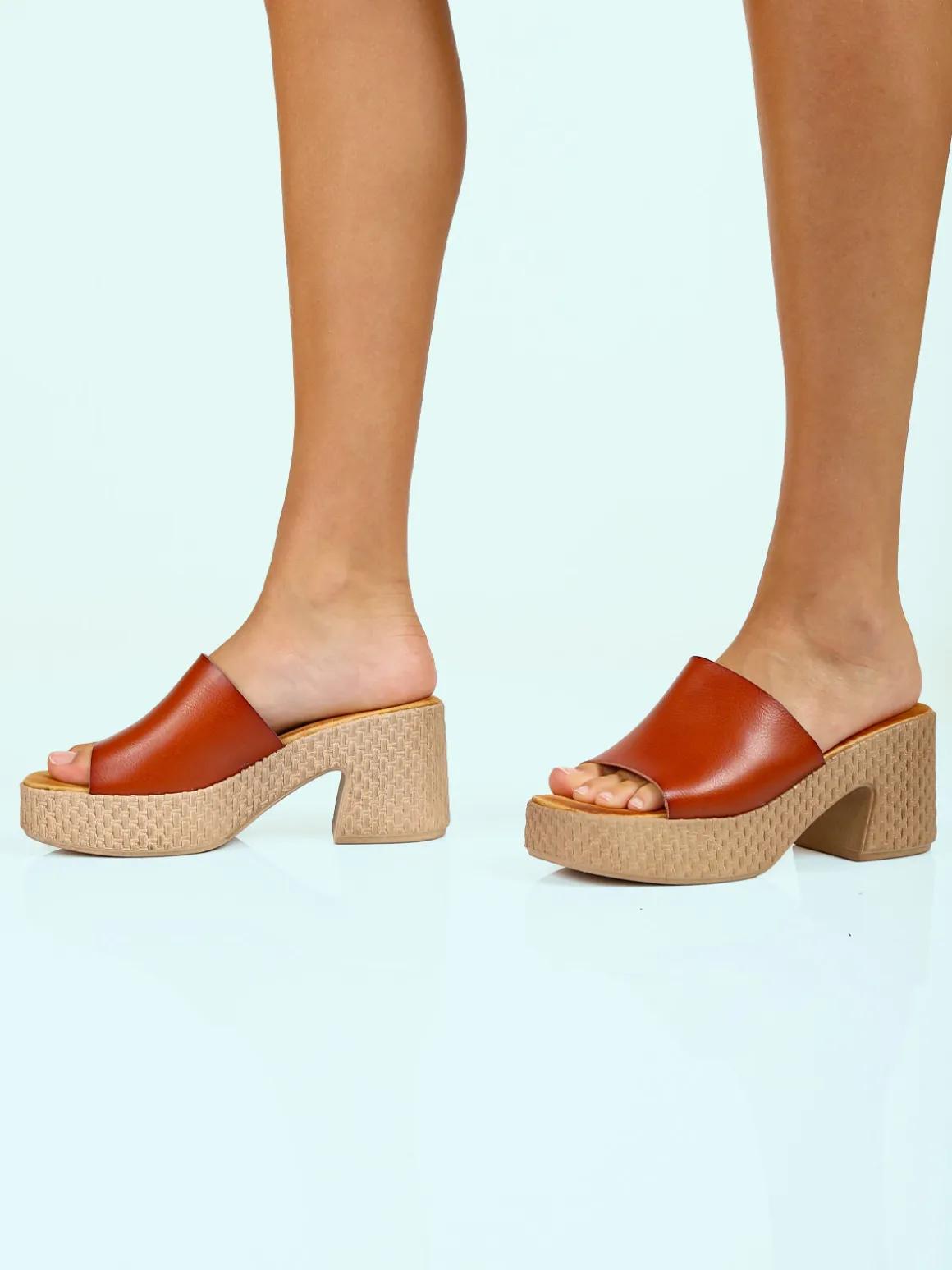 Dame Rose Ciabatte donna con tacco e plateau