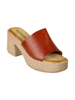 Dame Rose Ciabatte donna con tacco e plateau
