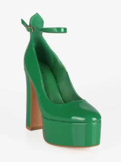 Dame Rose Decolletè donna con tacco e plateau