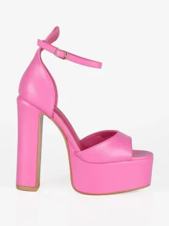 Dame Rose Sandali donna con tacco e plateau