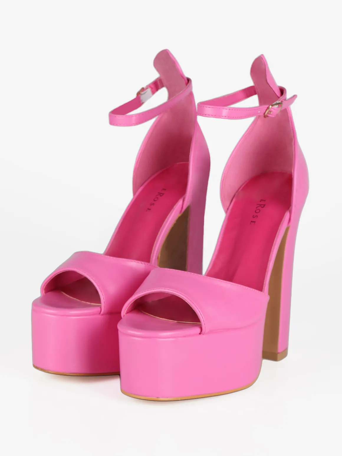 Dame Rose Sandali donna con tacco e plateau