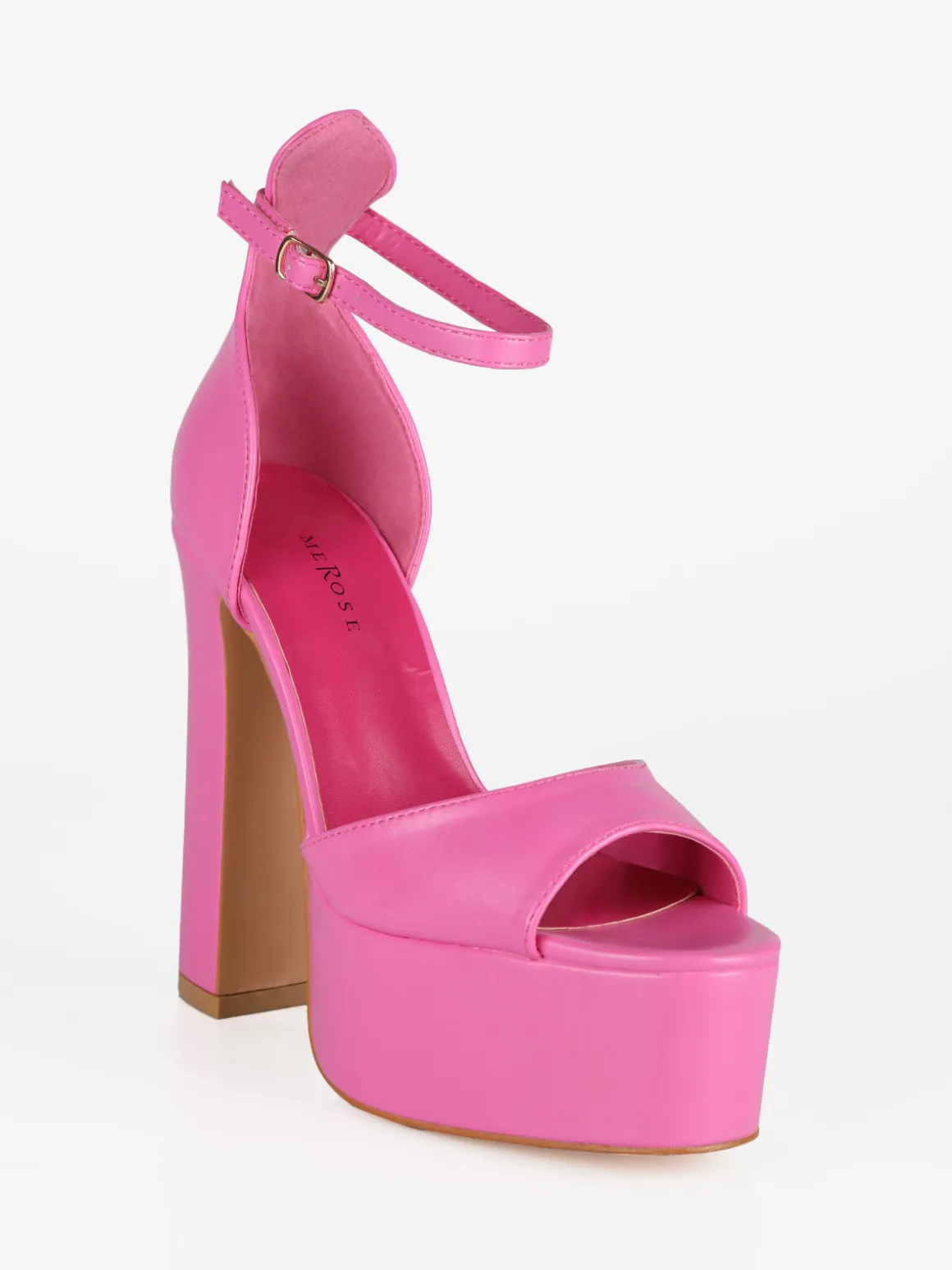 Dame Rose Sandali donna con tacco e plateau