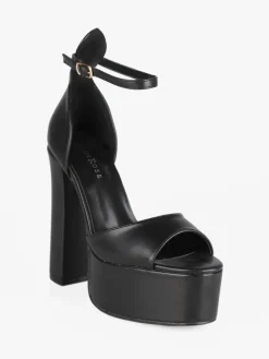 Dame Rose Sandali donna con tacco e plateau