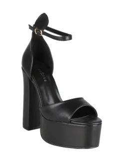 Dame Rose Sandali donna con tacco e plateau