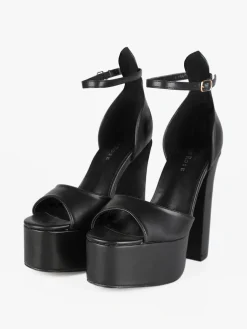 Dame Rose Sandali donna con tacco e plateau