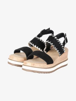 Dame Rose Sandali donna con zeppa e plateau